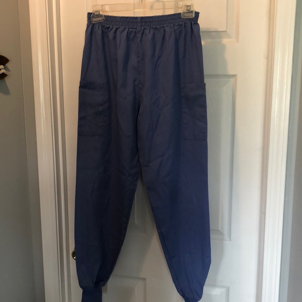 Ladies light blue scrub pants